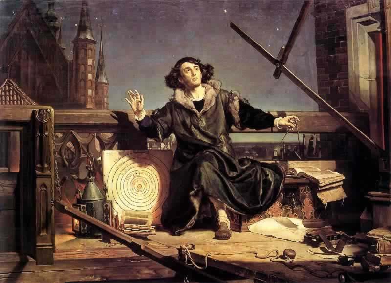Jan Matejko Copernicus, in Conversation with God oil painting picture